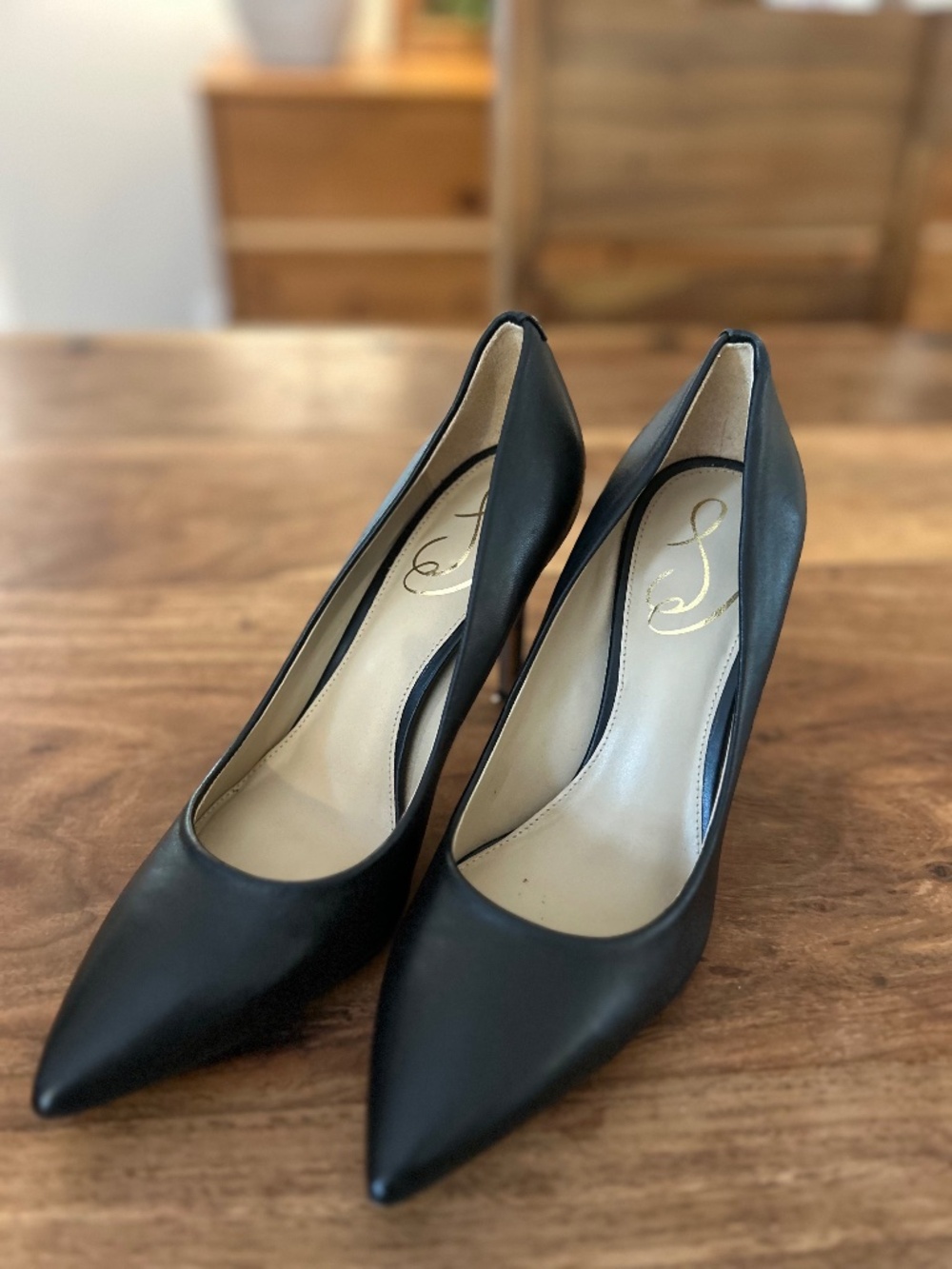 Sam Edelman Lightly Used Classic Black Heels